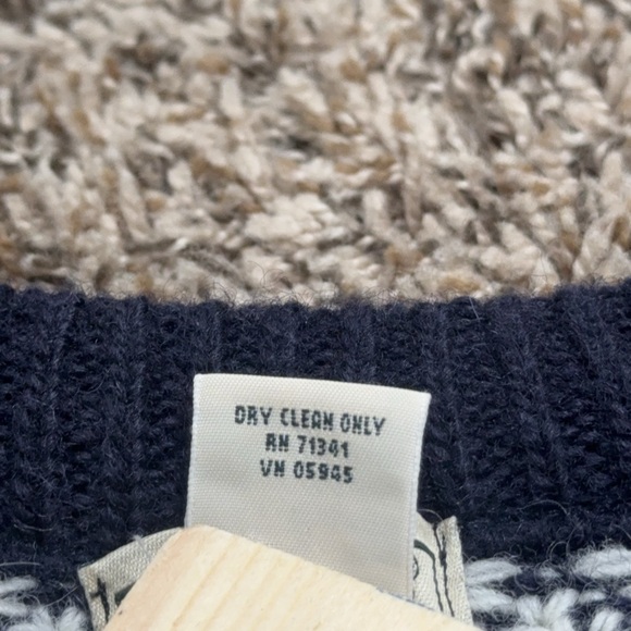 Vintage LL Bean Birdseye Nordic Sweater Mens XXL Made in Norway Preppy Gorpcore - Picture 5 of 8